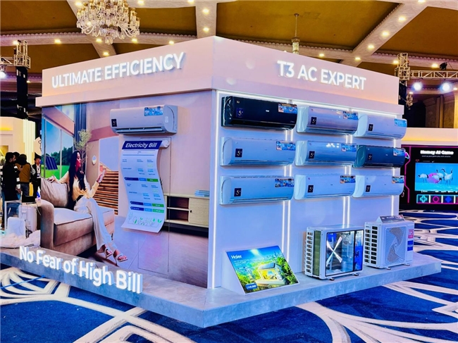 海尔空调亮相巴基斯坦峰会展示全球化与绿色化成果(图1)